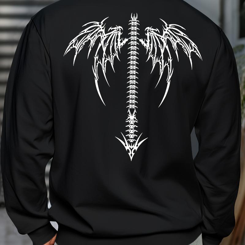 

Crew Neck Sweatshirt, Streamlined & Versatile, Suitable for Dates & Office XXL чёрный