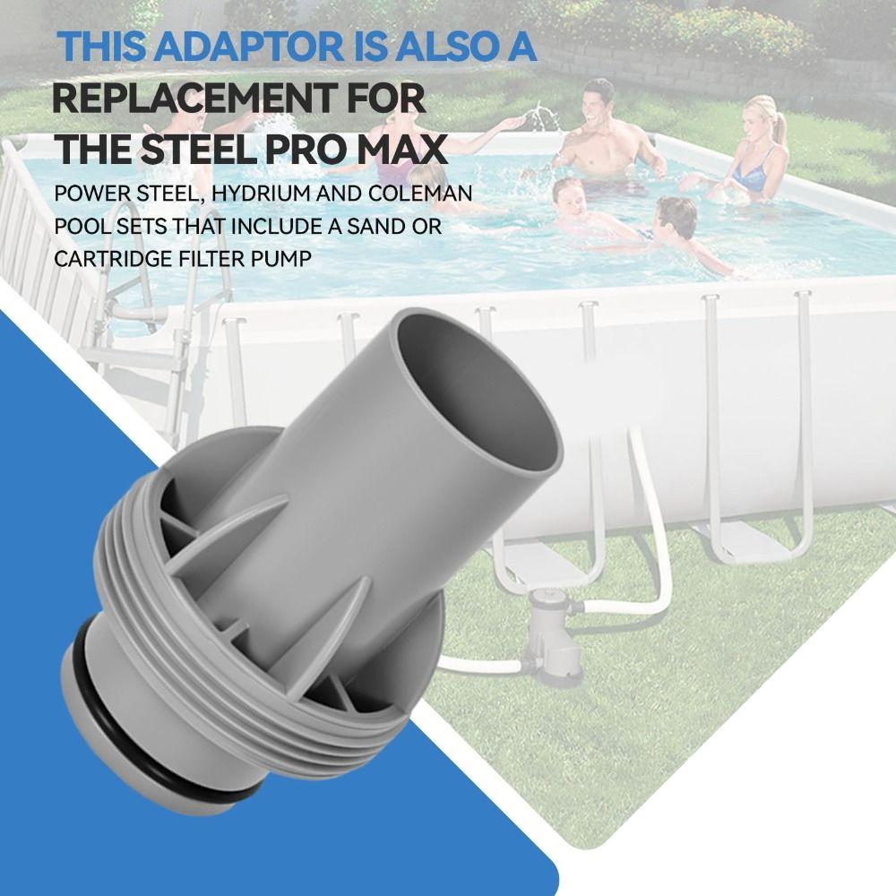 Quick Connection Pool Hose Adapter Leak Resistant Filter Pump Adapter for P6916 Sand Filter Pump