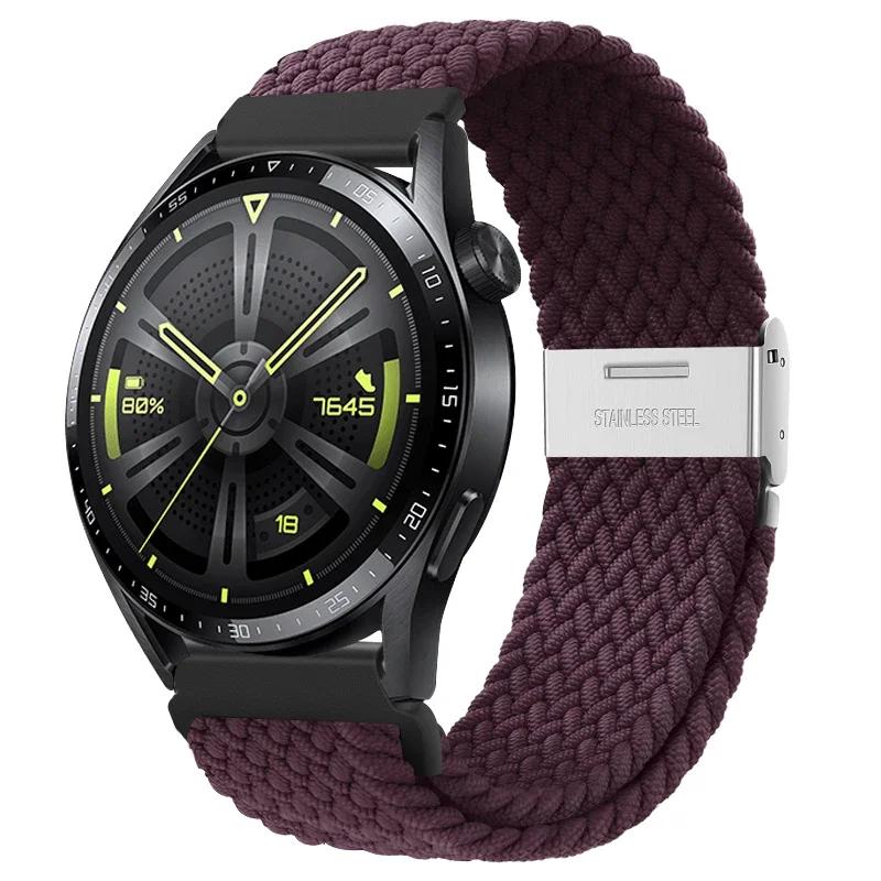 20mm Sport Nylon Strap For Samsung Galaxy Watch 5/6/pro/4/4 Classic/3 46mm/42mm/40mm/44mm Bracelet Active2 Gear S3  22mm Strap