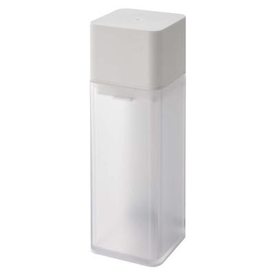 Yamazaki Jitsugyo 5718 Magnetic Seasoning Bottle, White, Approx. W5.5XD5.7XH17.2cm, Sealed, Easy To Open/Close, Can Be Disassembled and Washed