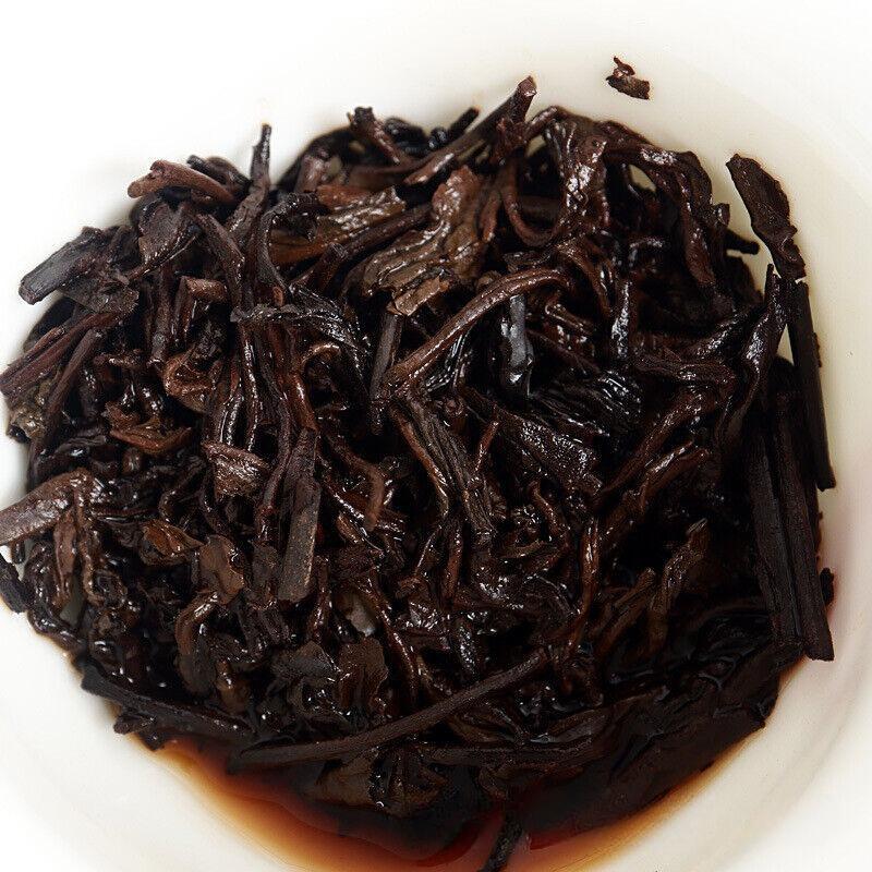 Чай Юньнань Пуэр 18шт (Золотая банка) Спелый чай Menghai Golden Buds Жемчужина Дракона — фото 5