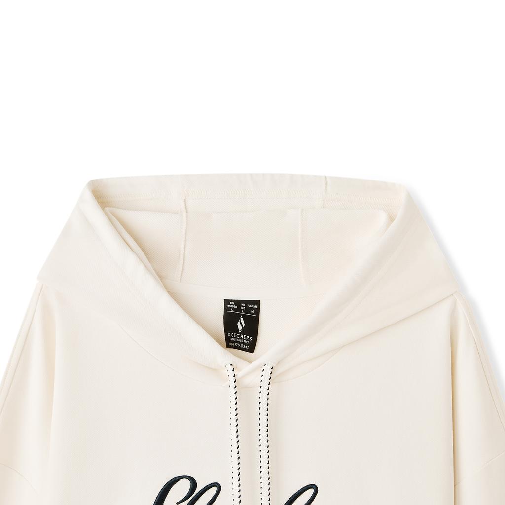 Skechers Skech-Sweats FW25 Soft Skin-Friendly Pullover Warm Loose Sports Hoodie Long Sleeve Comfortable Lock Temperature Unisex Hoodies L126U020-01B4