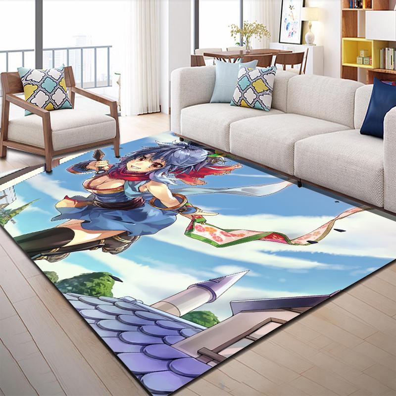 Games Ragnarok Online Carpet Kitchen MatEntrance Doormat Bedroom Floor Decoration Living Room Carpet Bathroom Anti-slip rugs