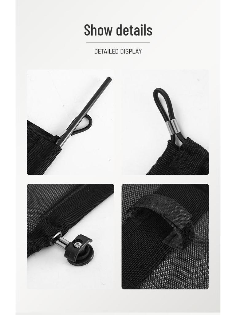 Under Desk Storage Mesh Pocket Cable Organizer