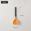 Marna Complete Scooping Spoon Kitchen Silicone Spatula Great for Plating and Raising K286Y (Dishwasher Safe/Yellow) (Also Rings) Heat-Resistant