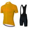 Solid Color Mountain Bike Cycling Suit Long-sleeved Men's and Women's Cycling Spring and Summer Cycling Equipment