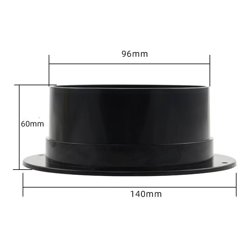 Way Air Two Exchange Abs Flange Tuyere Round Pipe Interface Multi Function Tool