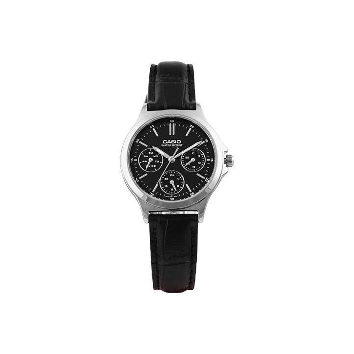 CASIO Women s Standard Series Black Watch LTP-V300L-1A LTP-V300L-1A Black Dial