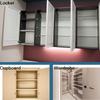 8pcs No-Drill Shelf Brackets For Hotel: Perfect For Kitchen Cabinets, Bookshelves & More