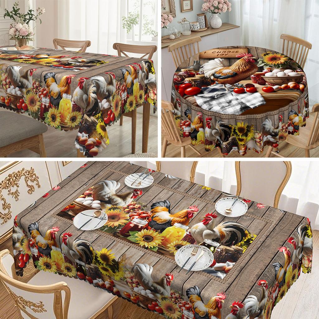 1 Thanksgiving Tablecloth, Fall Harvest Tablecloth, Fall Pumpkin Tablecloth Seasonal Table Cover Decor