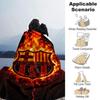 1pc FCB Flames Soft Warm Throw Blanket Nap Blanket For Couch Sofa Office Bed Camping Travel,Comfortable