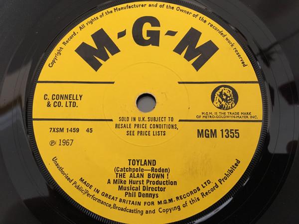 

7inch Record ALAN BOWN SET - Toyland MGM1355 MGM Records 1967 UK Rock Used
