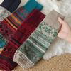 Autumn/Winter Warm Leg Warmers: Korean Knit Color Block Socks - European Style Women's Calf Foot Cover