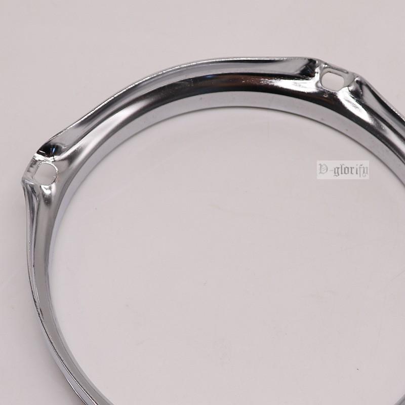 Legering 6-inch 4-gaats Trommelrand Snare Rand Trommelrand Voor 6'' Snaredrum Percussie-instrument Percussie-instrument Onderdelen