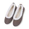 Foreign trade low-top round head velvet single shoes women's cross-border large-size car front line warm round head shallow mouth warm cotton shoes