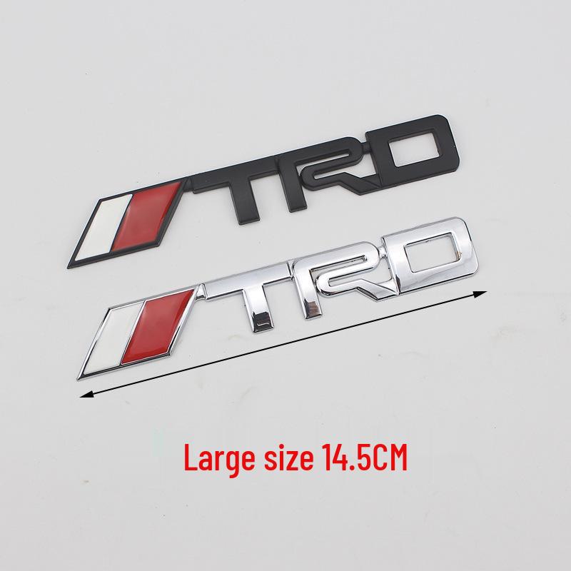 3D TRD Metal Car Body Emblem Sticker