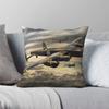 Avro Lancaster Square Pillowcase Polyester Linen Velvet Pattern Zip Decor Throw Pillow Case Home Cushion Cover 45X45