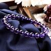 [GOLD STONE] Natural Amethyst Bracelet, Power Stone, February Birthstone, 8mm, Deep Purple Amethyst from Uruguay