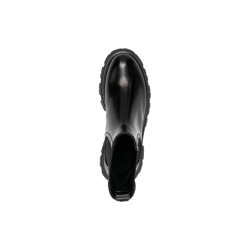 (WMNS) Alexander McQueen Wander Chelsea Boot 'Black' Women's 757487WIDU11000