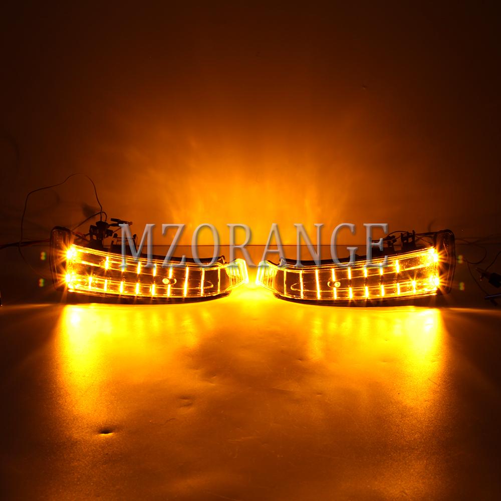 Turn Signal Lights LED Blinker Indicators Rearview Side Mirror Lamps for Mercedes-Benz W221 W212 W204 W176 W246 X156 C204 C117