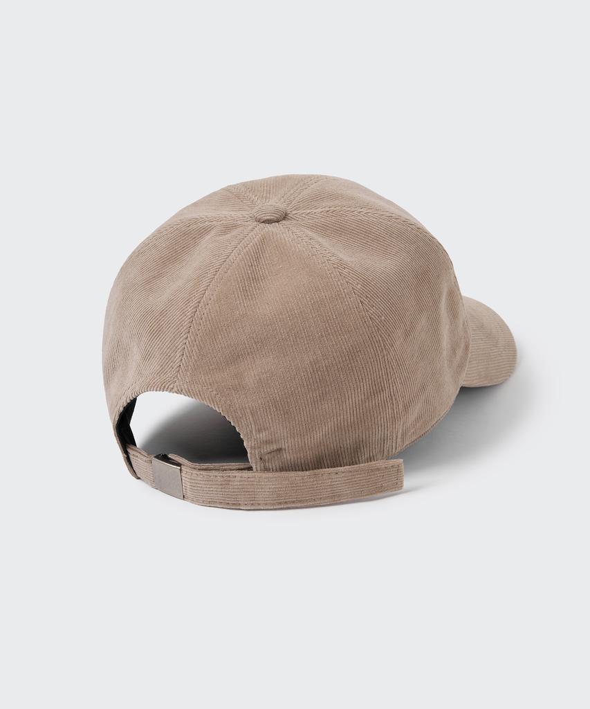 Musinsa Standard 16W Corduroy Oversized Ball Cap [Beige]