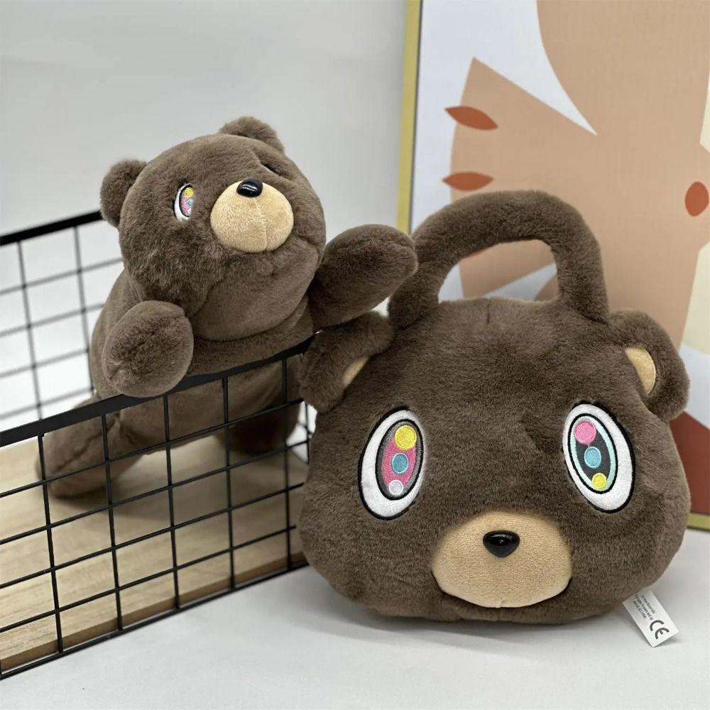 

Плюшевая игрушка плюшевый мишка Канье, плюшевая игрушка, мультяшное животное, медведь Канье, плюшевая обувь, домашний декор