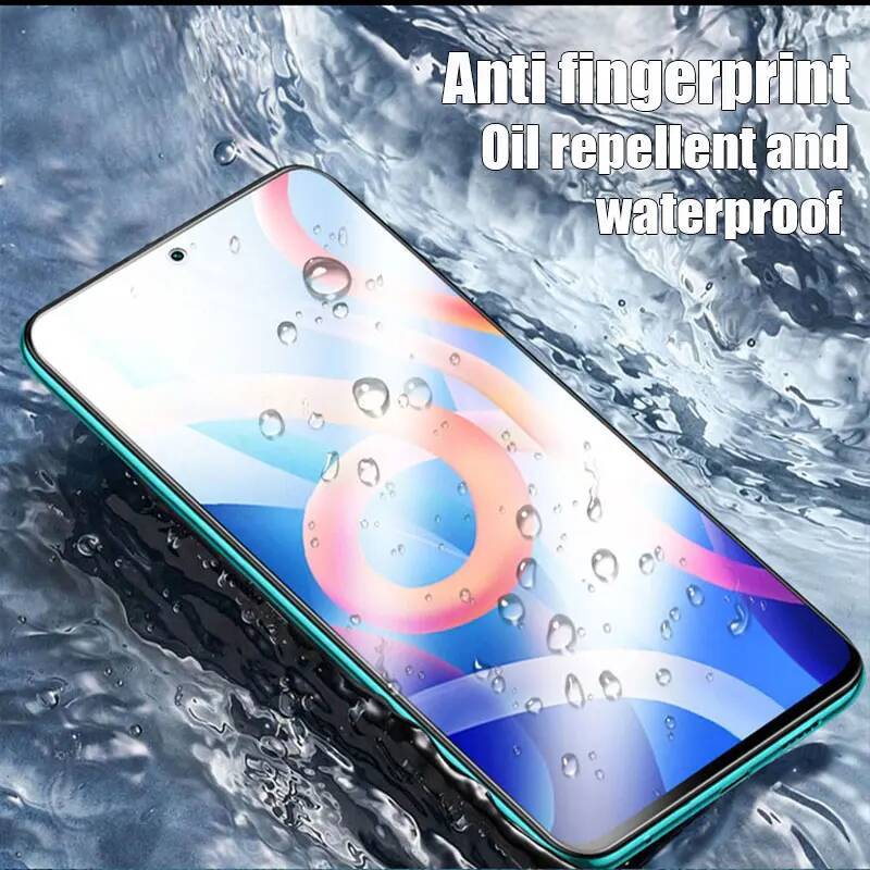 5Pcs Tempered For for Xiaomi 12 13 12S 14 5G Screen Protector On Redmi Note 11 10 9 8 Pro 11S 10S 9S 8T Glass