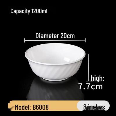 Melamine Imitation Porcelain Noodle Bowl