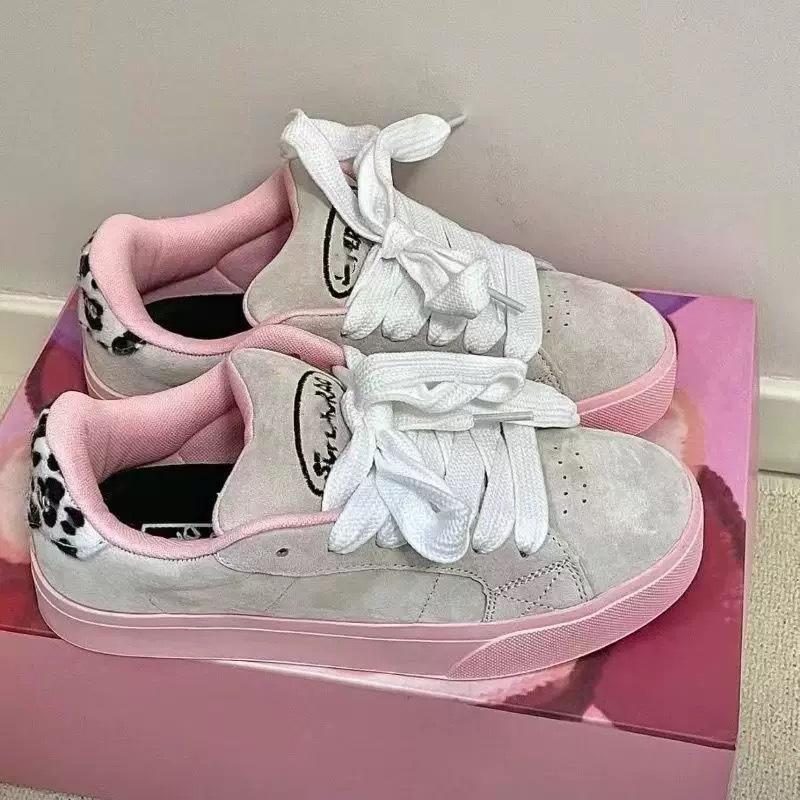 

Оригінальні підошви-драгонфрут, американські хлібні туфлі, жіночі нішеві ретро повсякденні туфлі, амортизуючі та зносостійкі спортивні туфлі 35