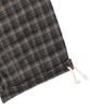 GLACK Gp181 Rope Tie Check Lounge Pants (Brown)