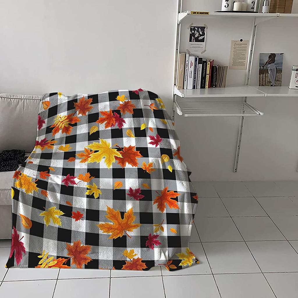 Flanell-Fleece-Überwurfdecke für Sofa, Couch, Bett, niedlicher Cartoon-Igel, weiche, kuschelige, leichte Decke für Erwachsene/Kinder 39x49 Zoll