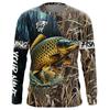 Fishing Long Sleeve Tshirt Hunting Camouflage 3d Print T-shirt Men Women Fashion Outdoor Sports Oversized Tops Tees Men Clothes