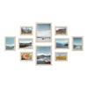 SONGMICS Photo 10 Vertical Horizontal Wall Colored Paper or Photos Stand Hanging Cord PS Wall RPF310N02 Frame, Pieces, Tabletop, & Mounting, Simple,