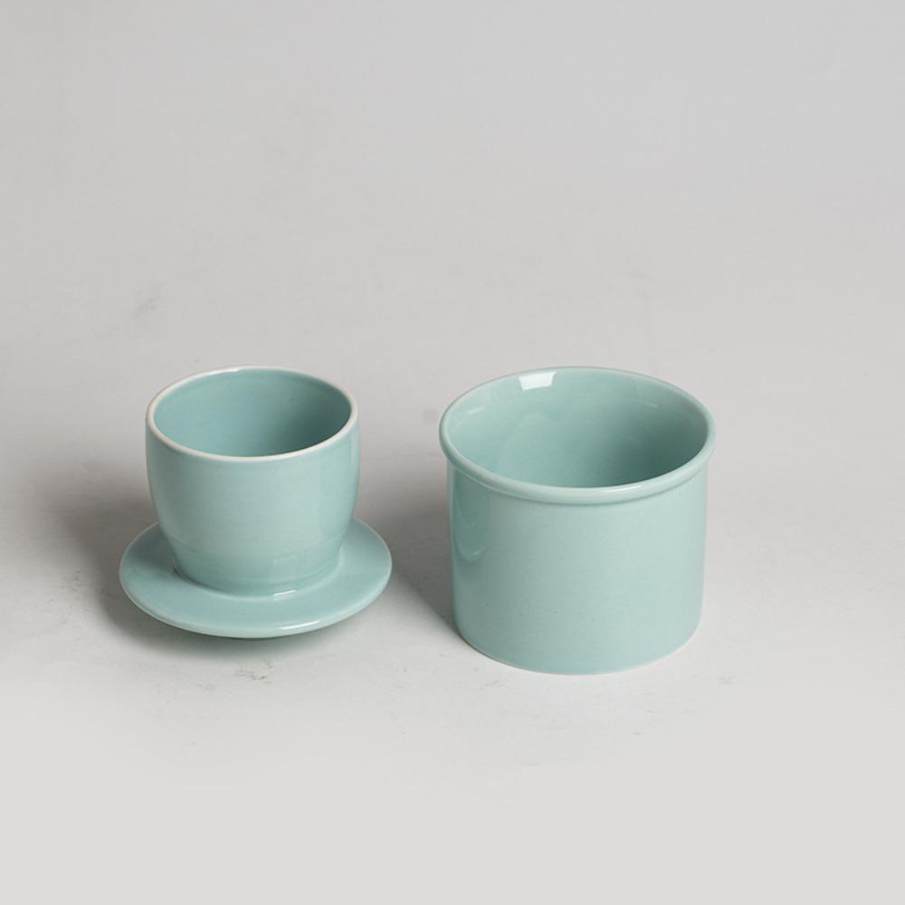 Einfacher Keramik Französischer Buttertopf Versiegelt Einfarbiger Butterbecher mit Deckel Haushalt Butterdose Käse