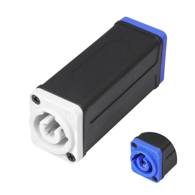 

Universal Female To Female Power Extension Connectors Blue To White For Beam Light Controllers Digital Devices For Long Distance Wiring 1