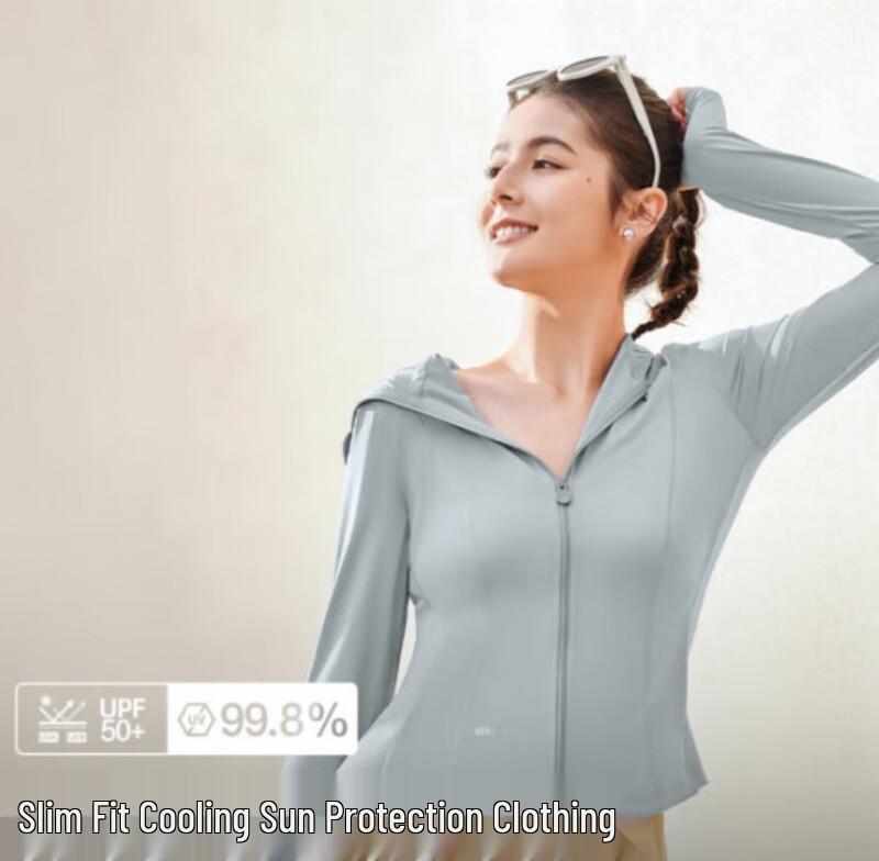 Beneunder Women s Slim-fit Ice Silk Sun Protection Jacket