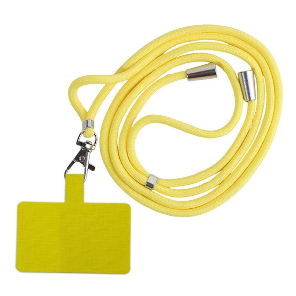 Soft Phone Lanyard Strap Patch For All Phone Cases Solid Color Household External Hanging Neck Freeing Hands And Preventing Loss