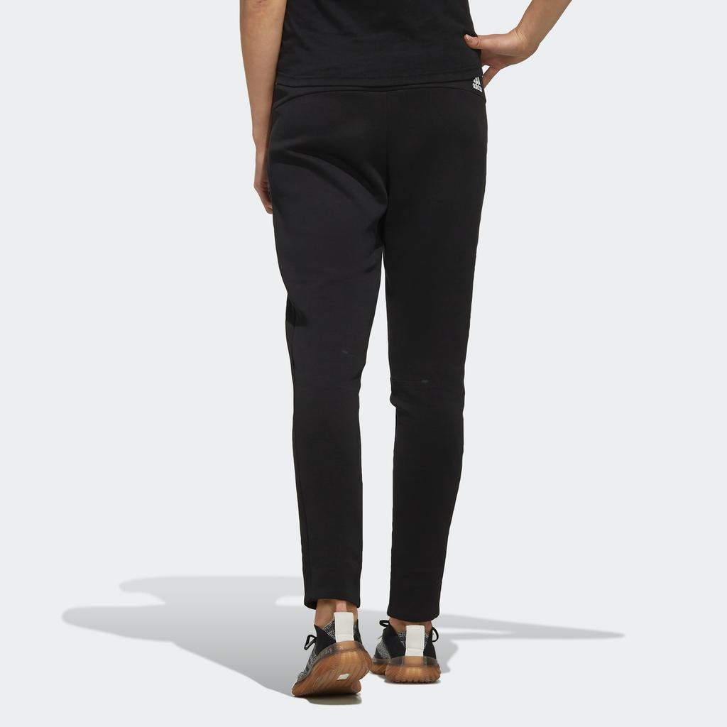 Adidas Sports Lifestyle Series Training Moisture-Wicking Casual Knit Pants Women Pants Black FK3528