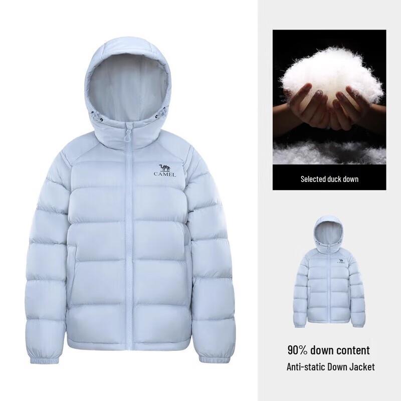 Camel Unisex Outdoor Down Jacket 2XL