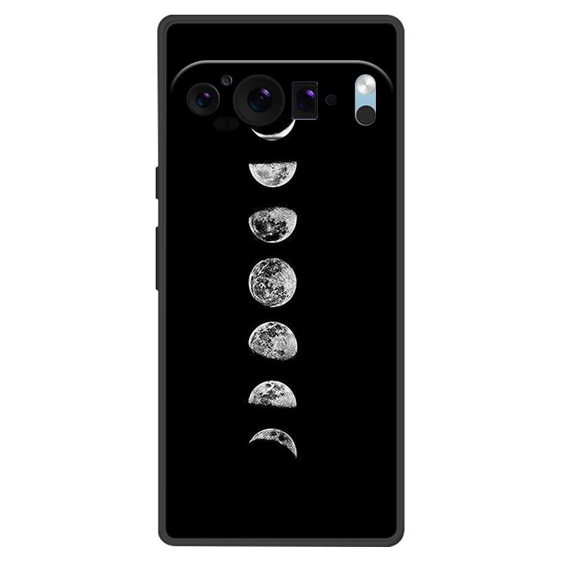 For Google Pixel 9 Pro XL Case Silicone Luxury Space Soft Bumper for Pixel 9 9Pro 9ProXL 5G Phone Cover TPU Funda Fashion Bag