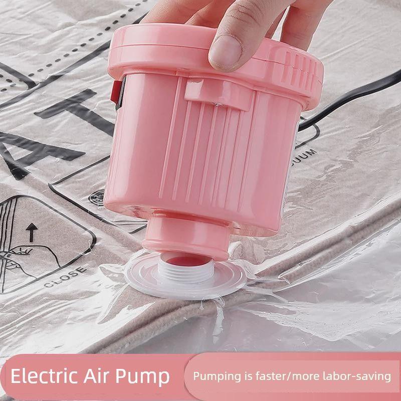 Household High-Power Electric Air Pump, Creative Compression Bag Dedicated Electric Pump, Vacuum Storage Bag Suction Pump, Electric Pump