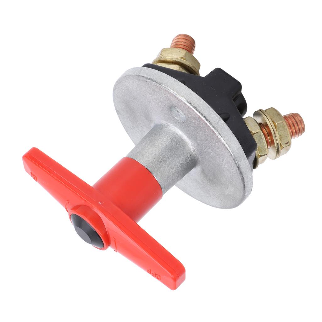Master Battery Disconnect Switch 300A ON OFF M10 Terminal Universal Fit for Car Truck RV Yacht Boat UTV