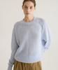 Oteumilkape (Unisex) Paper Pullover Knit - Sky Blue