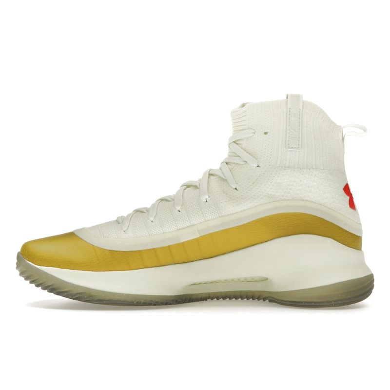 Under Armour Curry 4 Retro Champions Mindset Men Sneakers Cream 1298306-301