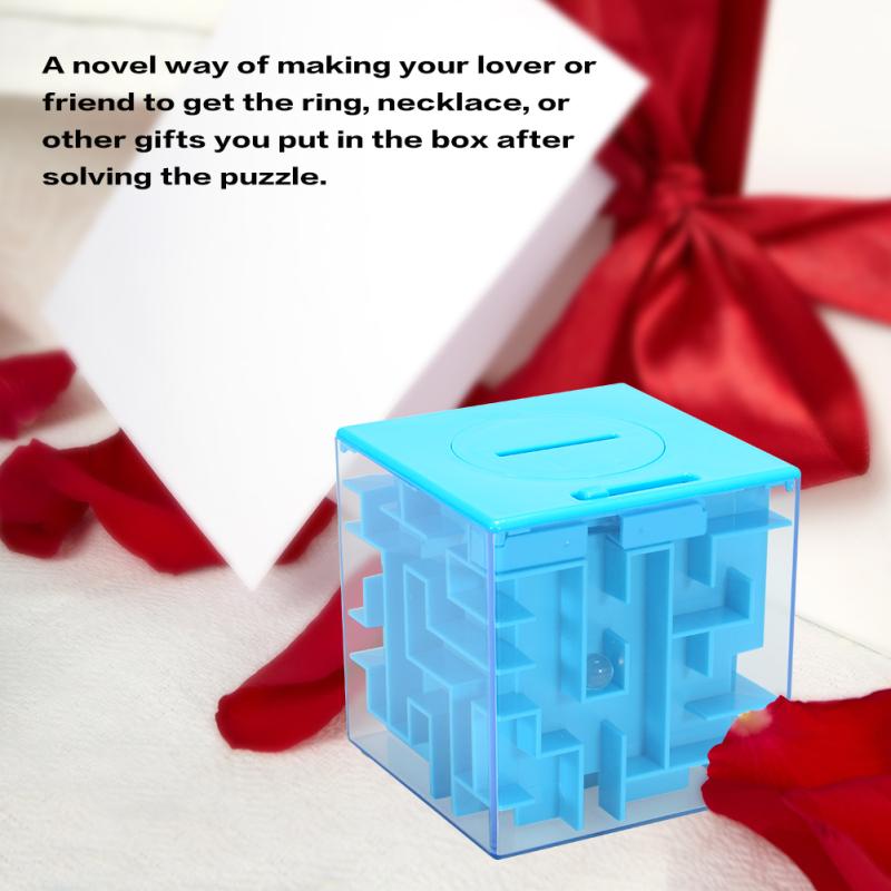 Thinkmax Money Saving Puzzle Maze Box for Kids and Children, Money Maze Bank, Coin Cash Bill Storage