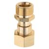 2 Pcs M22 14mm Connection Quickly Connect Pressure Washer Adapter Fitting