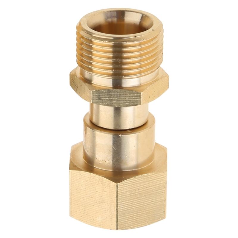 2 Pcs M22 14mm Connection Quickly Connect Pressure Washer Adapter Fitting