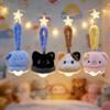 Soft Plush Cover Stuffed Toy Pendant Lamp Portable LED Night Light Night Light Pendant  Backpack
