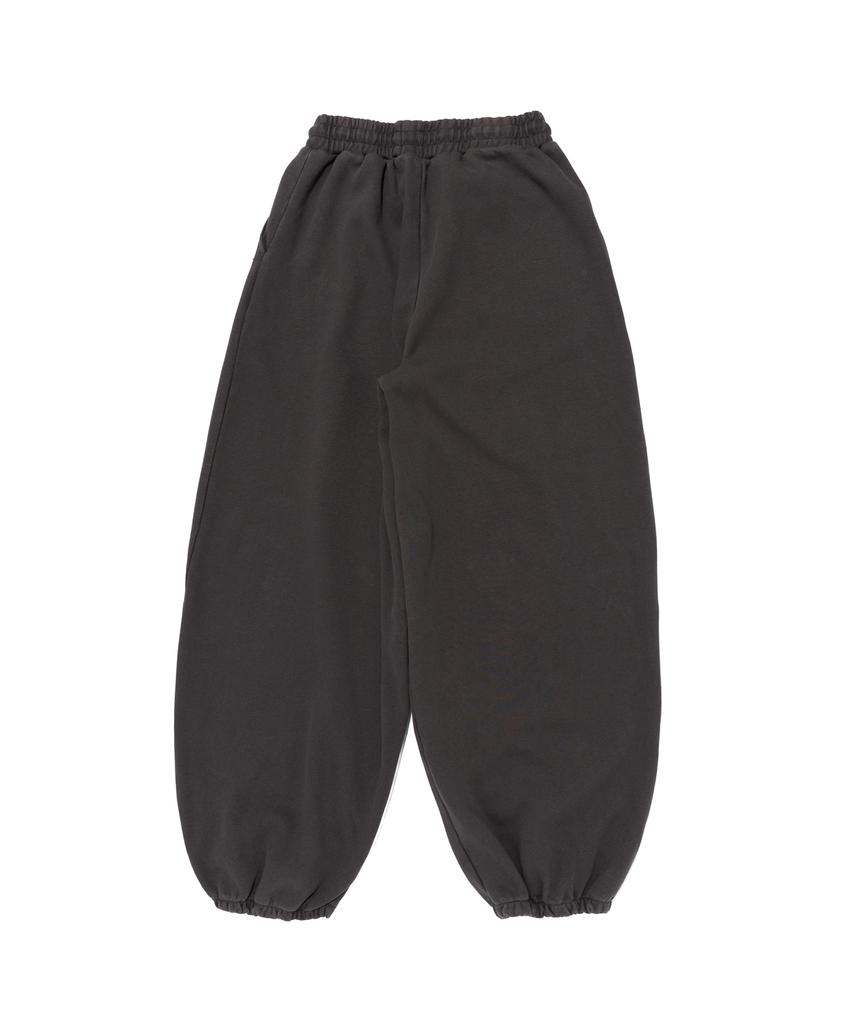 CARGOBROS FOR WOMAN Light Pintuck Balloon Jogger Pants (Charcoal)