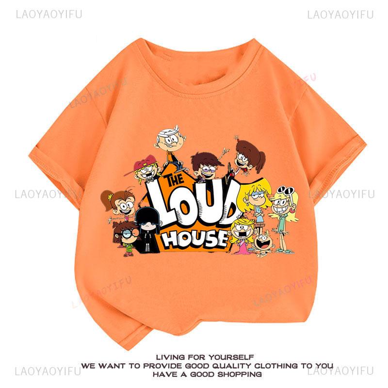 The Loud House TShirt New Fashion Anime Cartoon Comedy Popular Shirts Good Idea Birthday Gifts Y2k Clothes Cotton Tees